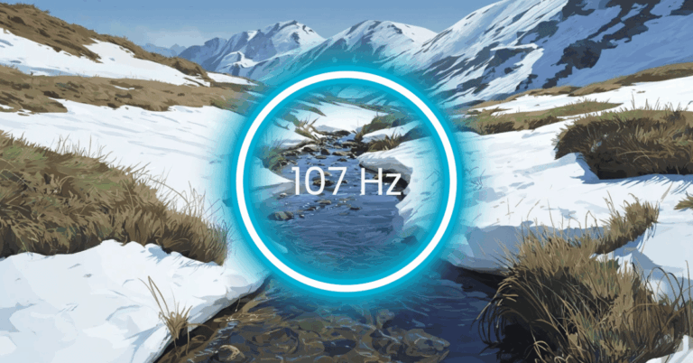 107 Hz Frequency: Meaning, Benefits & Science (Full Guide)