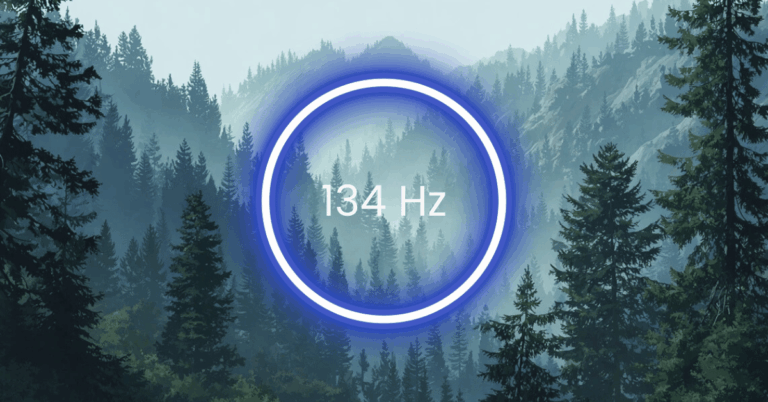 134 Hz Frequency: Meaning, Benefits & Science (Full Guide)