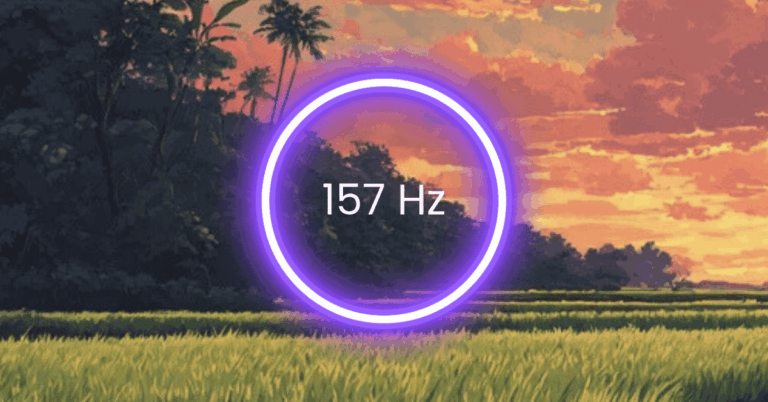 157 Hz Frequency: Meaning, Benefits & Science (Full Guide)
