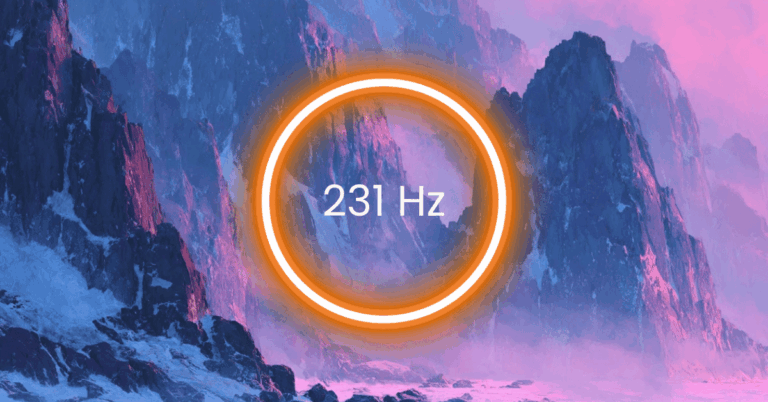 231 Hz Frequency: Meaning, Benefits & Science (Full Guide)