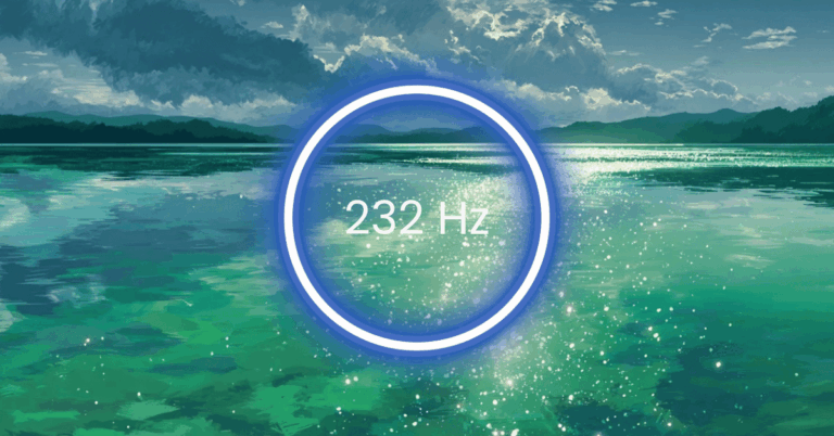 232 Hz Frequency: Meaning, Benefits & Science (Full Guide)