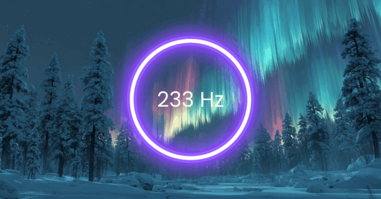 233 Hz Frequency: Meaning, Benefits & Science (Full Guide)