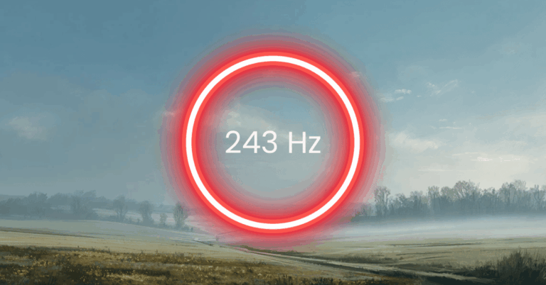 243 Hz Frequency: Meaning, Benefits & Science (Full Guide)