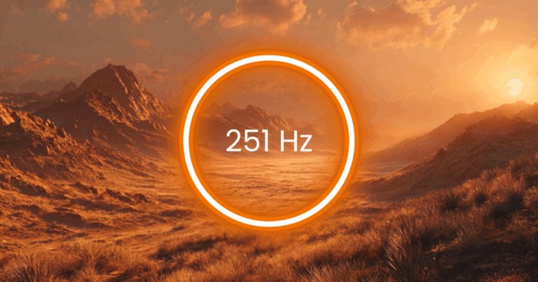 251 Hz Frequency: Meaning, Benefits & Science (Full Guide)