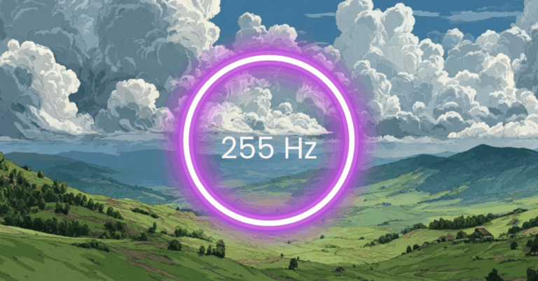 255 Hz Frequency: Meaning, Benefits & Science (Full Guide)