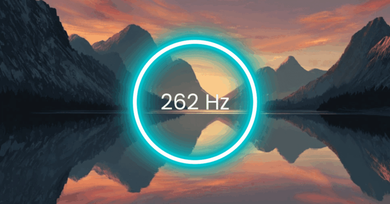 262 Hz Frequency: Meaning, Benefits & Science (Full Guide)