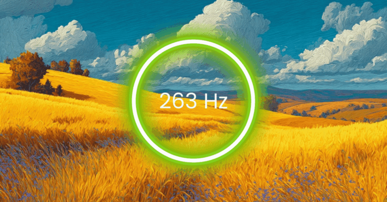 263 Hz Frequency: Meaning, Benefits & Science (Full Guide)