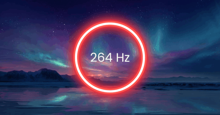 264 Hz Frequency: Meaning, Benefits & Science (Full Guide)