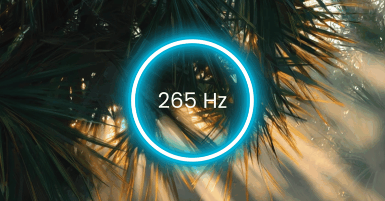 265 Hz Frequency: Meaning, Benefits & Science (Full Guide)