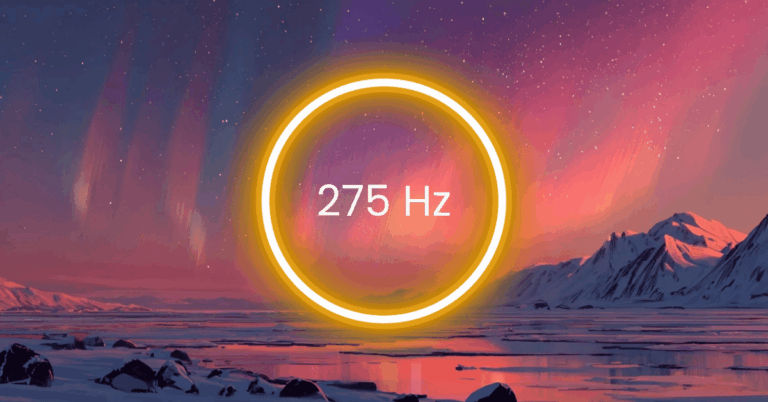 275 Hz Frequency: Meaning, Benefits & Science (Full Guide)