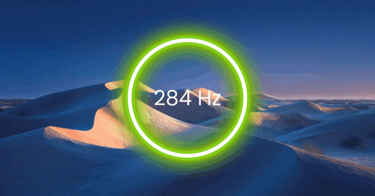 284 Hz Frequency: Meaning, Benefits & Science (Full Guide)