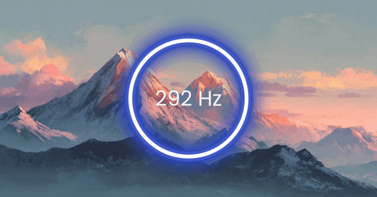 292 Hz Frequency: Meaning, Benefits & Science (Full Guide)
