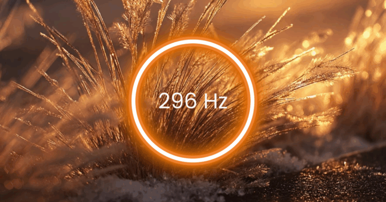 296 Hz Frequency: Meaning, Benefits & Science (Full Guide)