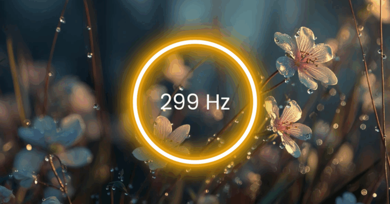 299 Hz Frequency: Meaning, Benefits & Science (Full Guide)