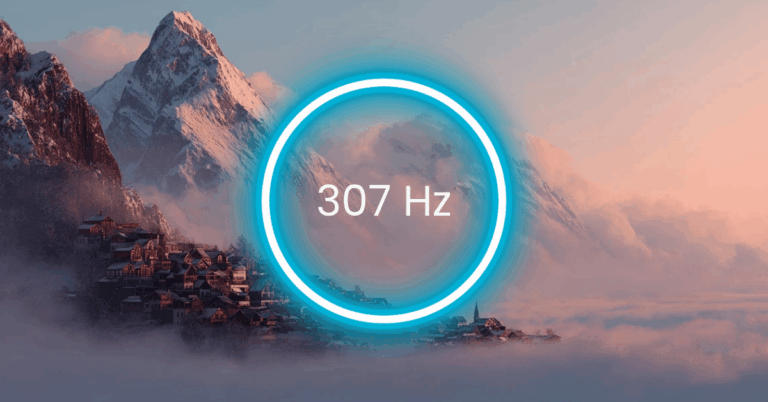 307 Hz Frequency: Meaning, Benefits & Science (Full Guide)