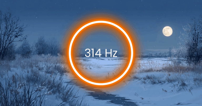 314 Hz Frequency: Meaning, Benefits & Science (Full Guide)
