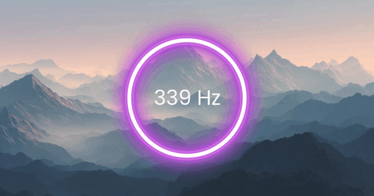 339 Hz Frequency: Meaning, Benefits & Science (Full Guide)