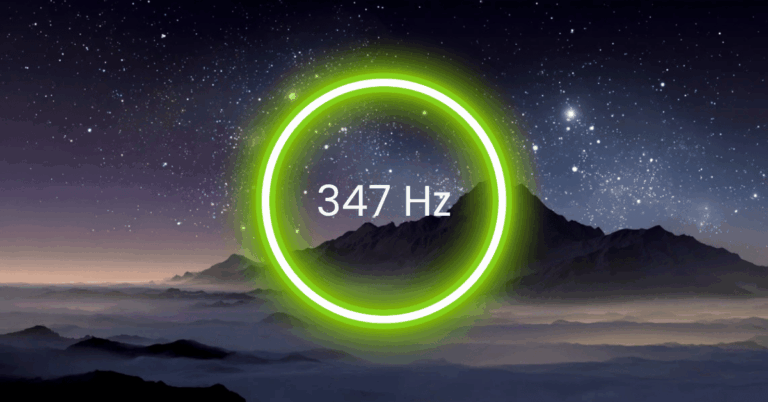 347 Hz Frequency: Meaning, Benefits & Science (Full Guide)