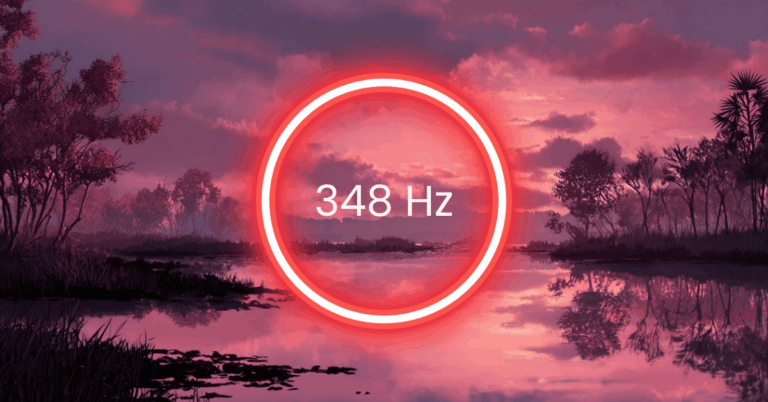 348 Hz Frequency: Meaning, Benefits & Science (Full Guide)