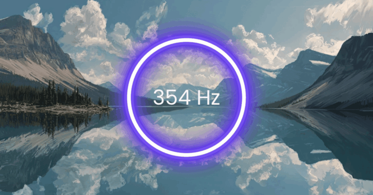 354 Hz Frequency: Meaning, Benefits & Science (Full Guide)
