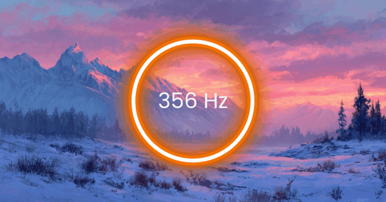 356 Hz Frequency: Meaning, Benefits & Science (Full Guide)