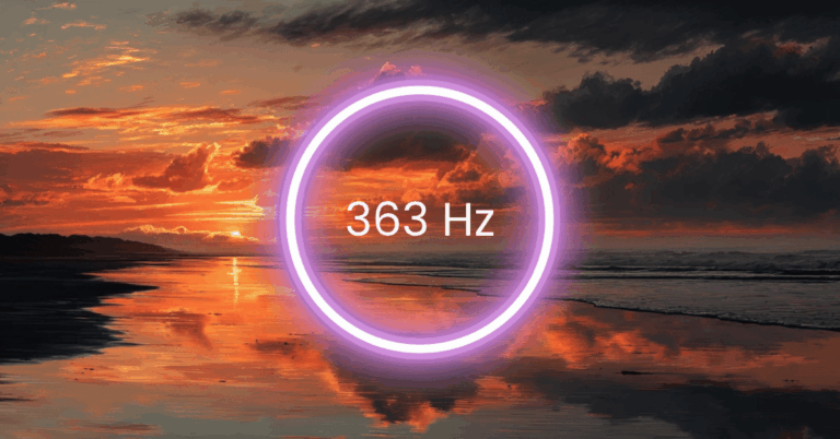 363 Hz Frequency: Meaning, Benefits & Science (Full Guide)