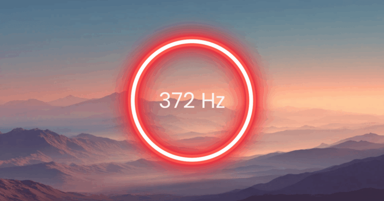 372 Hz Frequency: Meaning, Benefits & Science (Full Guide)
