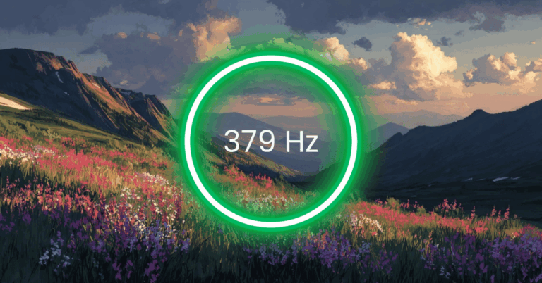 379 Hz Frequency: Meaning, Benefits & Science (Full Guide)