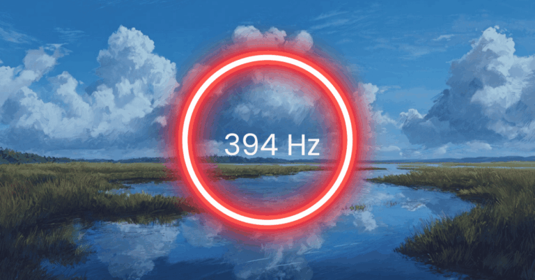 394 Hz Frequency: Meaning, Benefits & Science (Full Guide)