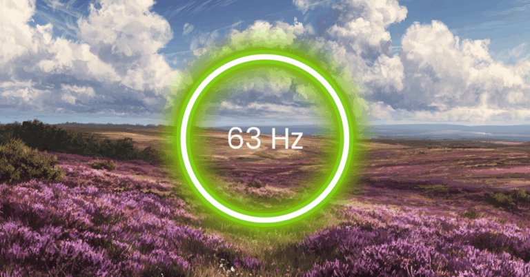 63 Hz Frequency: Meaning, Benefits & Science (Full Guide)