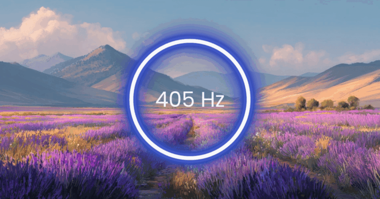 405 Hz Frequency: Meaning, Benefits & Science (Full Guide)