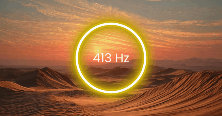 413 Hz Frequency: Meaning, Benefits & Science (Full Guide)