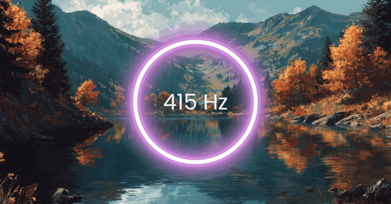 415 Hz Frequency: Meaning, Benefits & Science (Full Guide)
