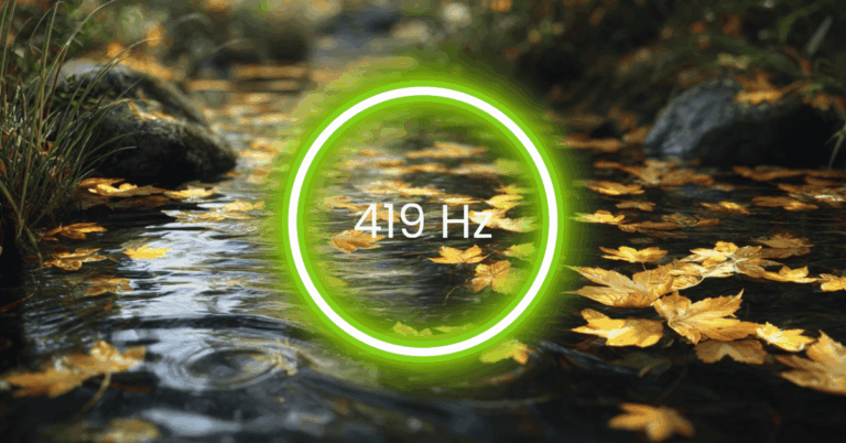 419 Hz Frequency: Meaning, Benefits & Science (Full Guide)