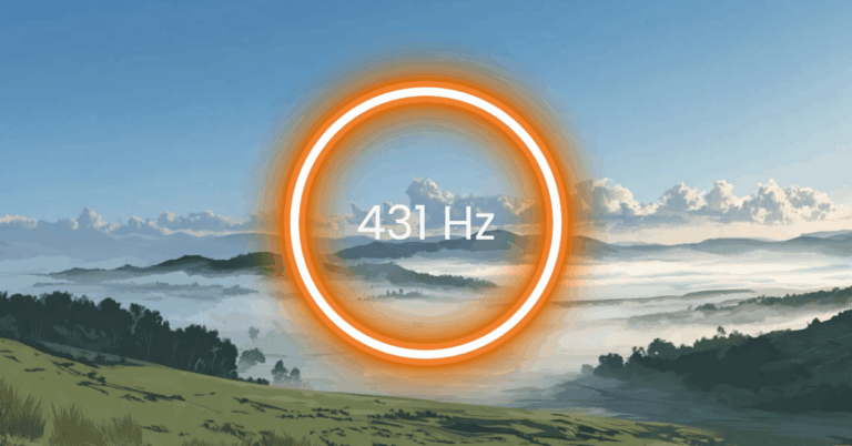 431 Hz Frequency: Meaning, Benefits & Science (Full Guide)