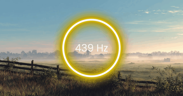 439 Hz Frequency: Meaning, Benefits & Science (Full Guide)