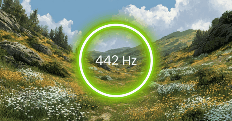 442 Hz Frequency: Meaning, Benefits & Science (Full Guide)