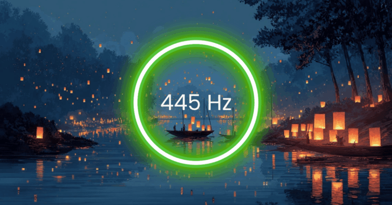 445 Hz Frequency: Meaning, Benefits & Science (Full Guide)