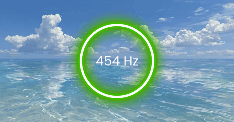 454 Hz Frequency: Meaning, Benefits & Science (Full Guide)