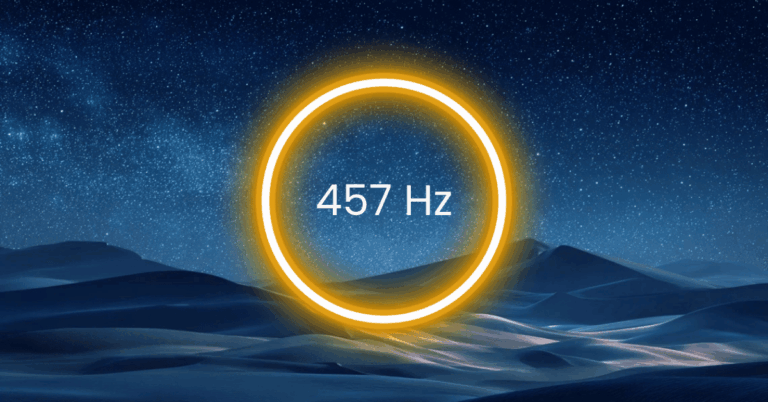 457 Hz Frequency: Meaning, Benefits & Science (Full Guide)