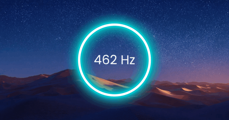 462 Hz Frequency: Meaning, Benefits & Science (Full Guide)