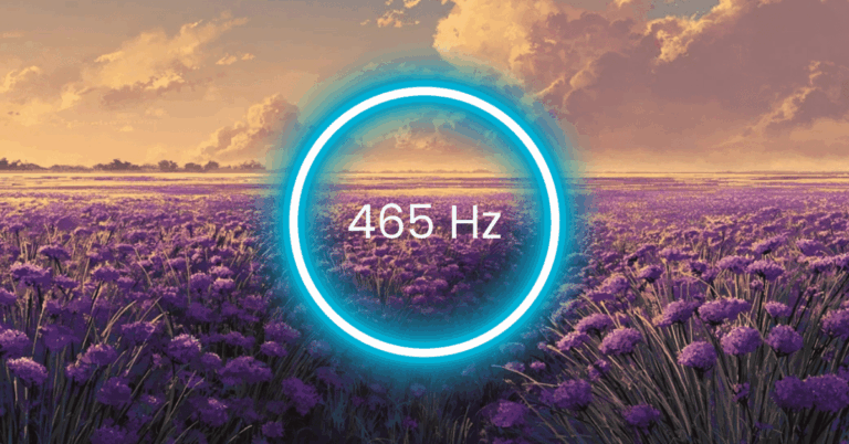 465 Hz Frequency: Meaning, Benefits & Science (Full Guide)