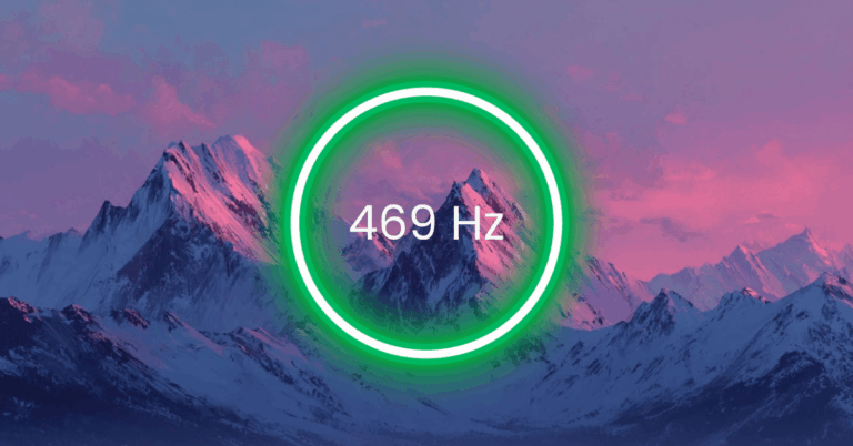 469 Hz Frequency: Meaning, Benefits & Science (Full Guide)