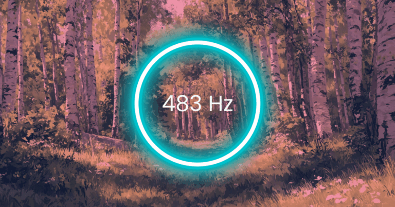 483 Hz Frequency: Meaning, Benefits & Science (Full Guide)