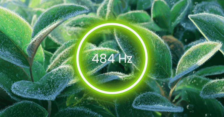 484 Hz Frequency: Meaning, Benefits & Science (Full Guide)