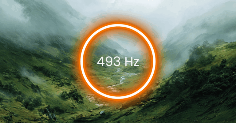 493 Hz Frequency: Meaning, Benefits & Science (Full Guide)