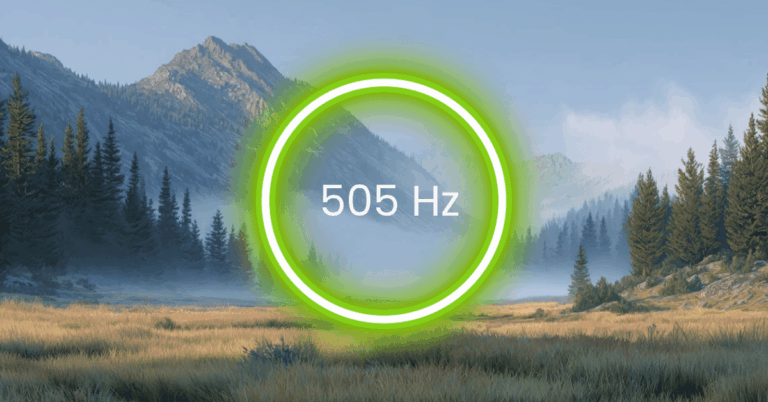 505 Hz Frequency: Meaning, Benefits & Science (Full Guide)