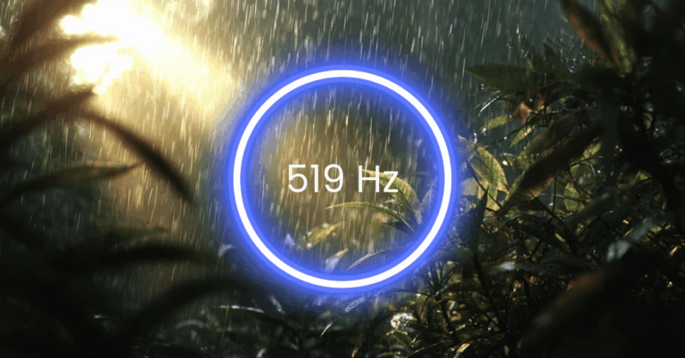 519 Hz Frequency: Meaning, Benefits & Science (Full Guide)