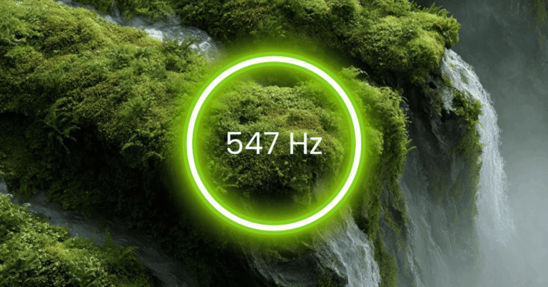 547 Hz Frequency: Meaning, Benefits & Science (Full Guide)