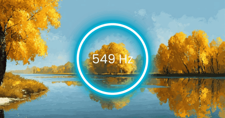 549 Hz Frequency: Meaning, Benefits & Science (Full Guide)